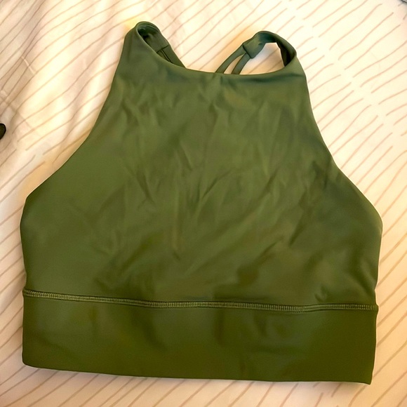 Sport bras lululemon green - Picture 1 of 3